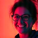 Portrait of Luna Rodriguez in a studio