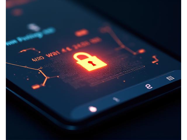 Secure payment icon over a mobile screen showing a successful transaction